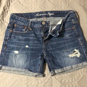 American Eagle Distressed Shorts 0